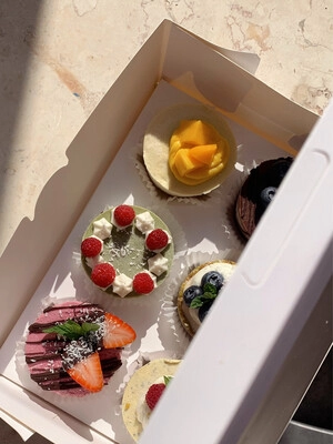 Set of 6 cupcakes